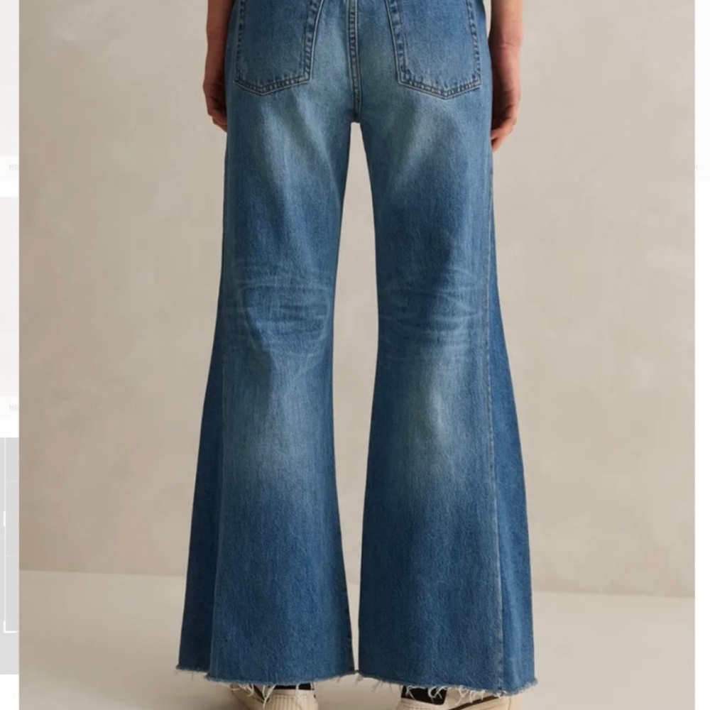 ME+EM Blue Flare & Wide Leg Jeans